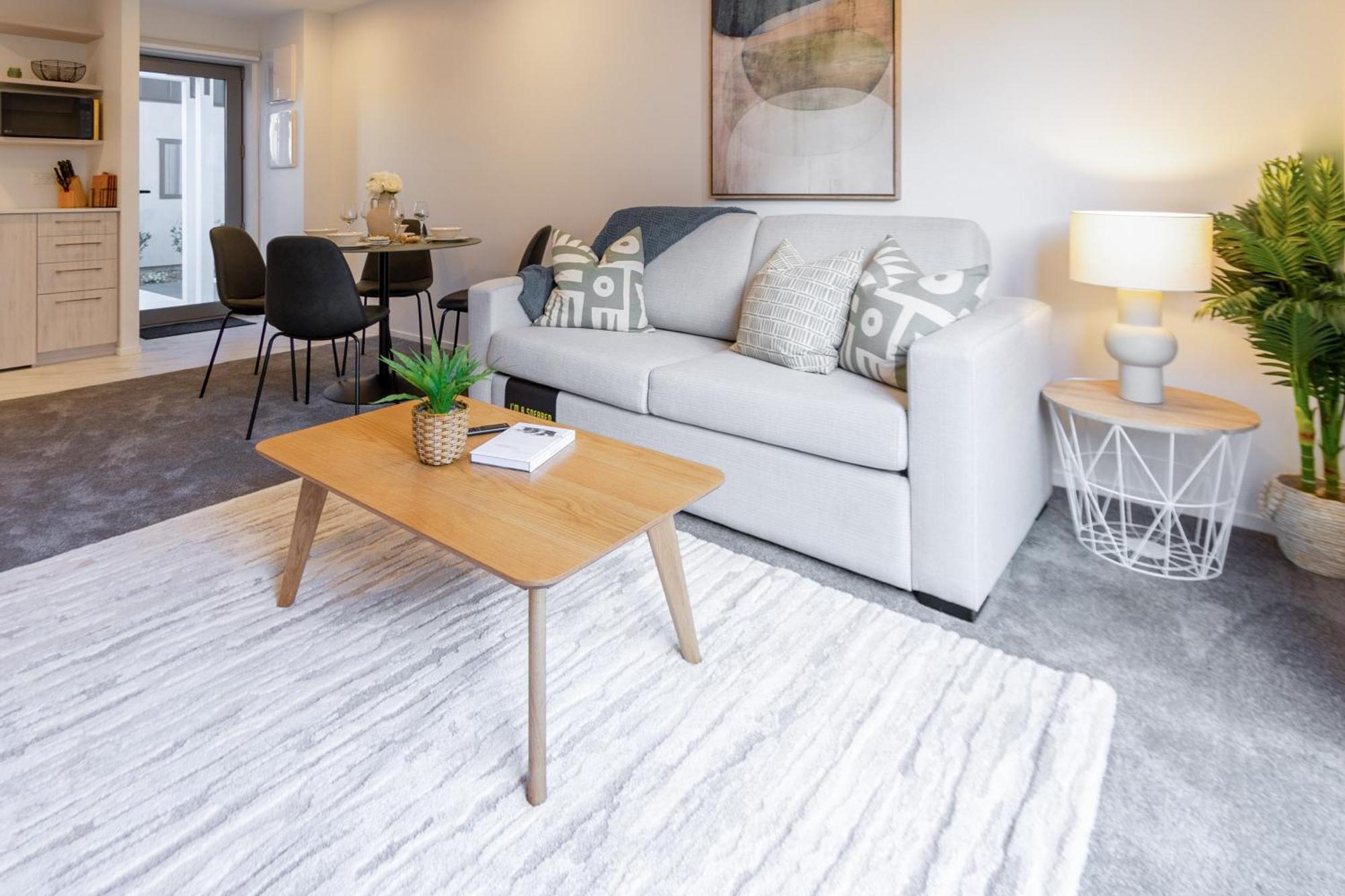 Urban Park Escape 2 Bed 2 Bath W/Carpark Lejlighed Christchurch Eksteriør billede